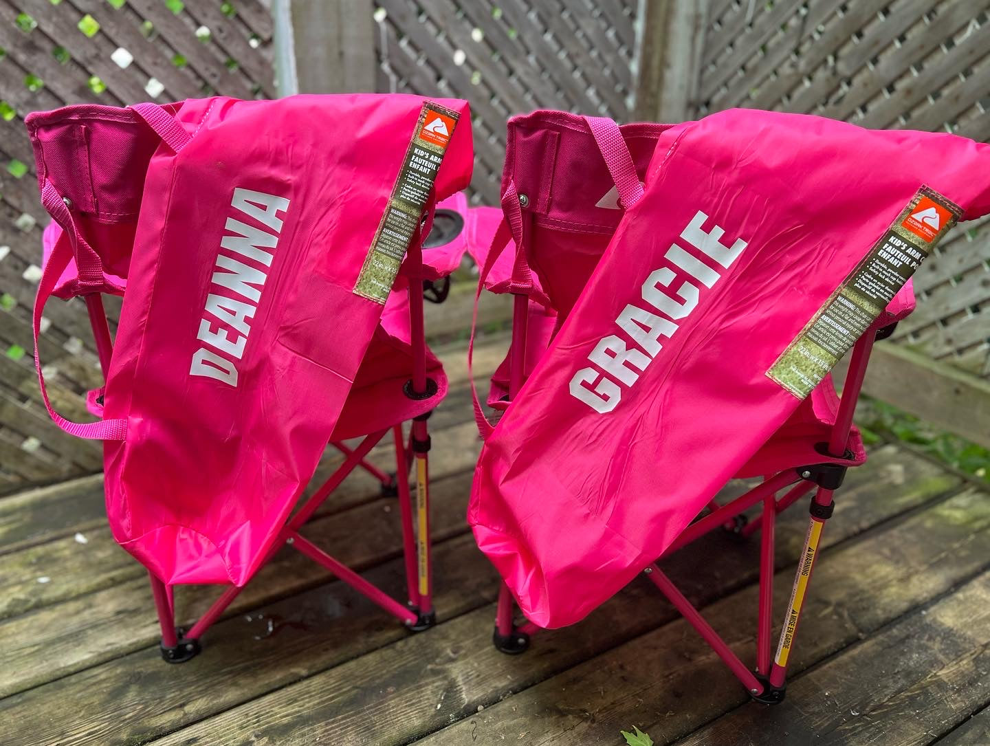 Personalized Kids Camping Chair Customized Kids Camping 