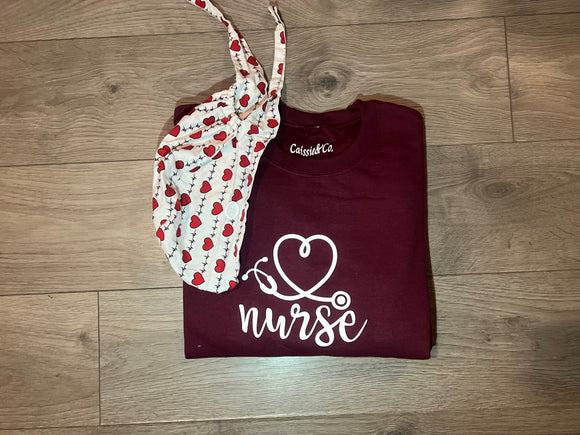 Nurse / heart stethoscope