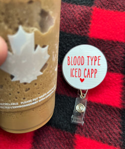 Blood type: iced Capp