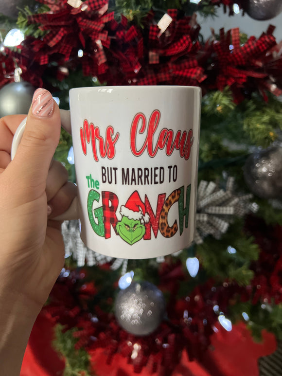 Mrs Klaus, married to the Grinch