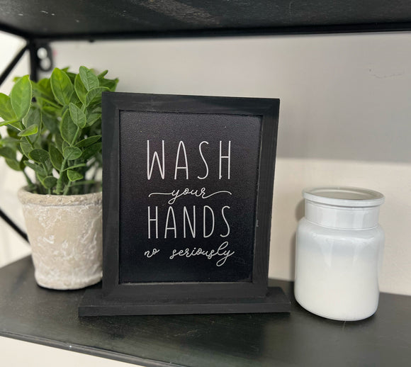 Wash your hands