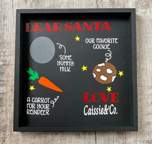 Dear Santa (wooden)