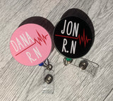 Custom badge reel